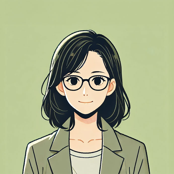 吉岡の顔イラスト